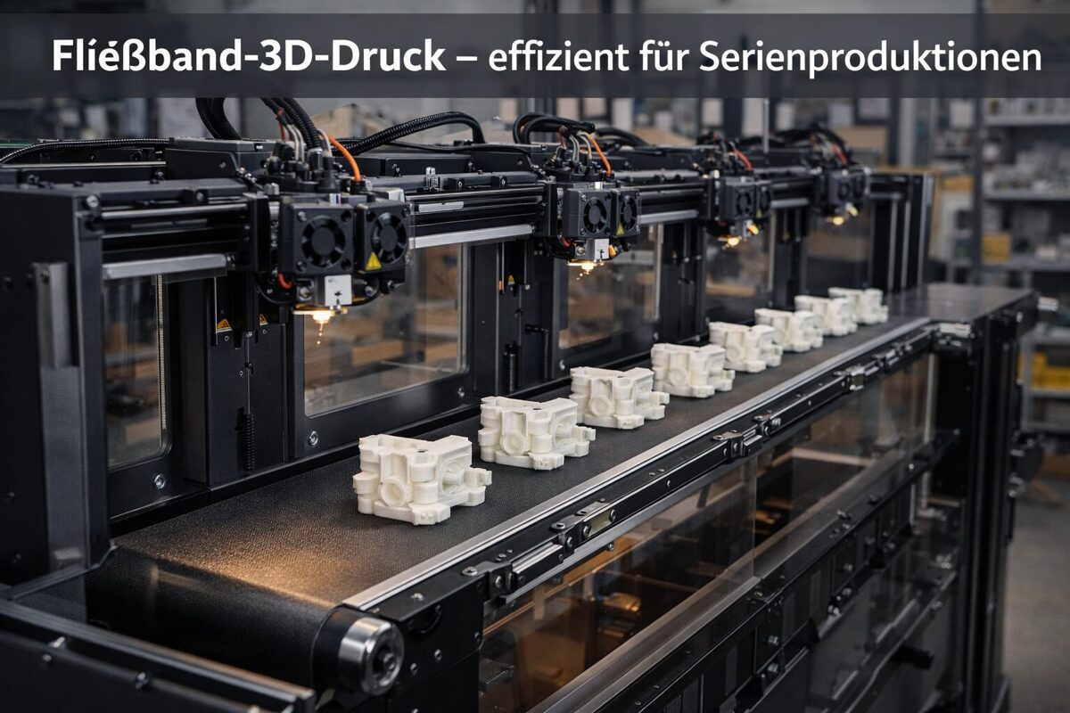 Fließband-3D-Druck – effizient für Serienproduktionen